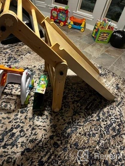 img 1 attached to Experience Endless Fun And Exploration With Dripex Climbing Triangle: 10 Changing Modes, Colorful Pikler Triangle Climber, Reversible Ramp, Foldable Montessori Indoor Playground, And Safe Paint review by Diztymewntu Sacra