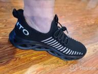 img 1 attached to Dannto Breathable Sneakers: Lightweight 👟 Athletic Men's Shoes for Active Comfort review by Tim Thuss