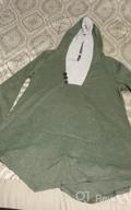 img 1 attached to Miusey Womens Long Sleeve Color Block Lightweight Pullover Sweatshirt Hoodies review by Lisa Chenault