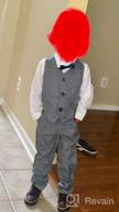img 1 attached to Little Gentleman Formal Toddler Sleeve Boys' Clothing review by Robert Grind