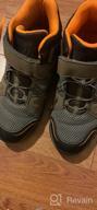 img 1 attached to YESKIS Girls' Athletic Trekking Sneakers with Collision Support review by Landon Bandepalli
