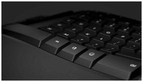 img 1 attached to Microsoft Ergonomic Black Keyboard
