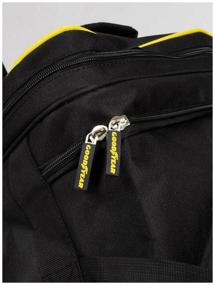 img 2 attached to Goodyear Travel Bag on Wheels with Retractable Handle, Black