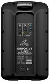 img 2 attached to 🎧 Immersive Audio Experience with BEHRINGER Eurolive B112D Black Floorstanding Speaker System