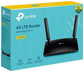 img 4 attached to WiFi router TP-LINK TL-MR150, black
