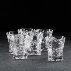 img 2 attached to Glass set Crystal BOHEMIA Samurai for whiskey, 240 ml, 6 pcs.