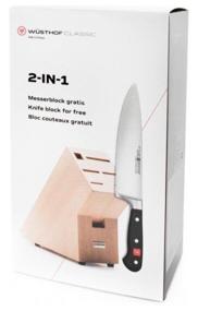 img 2 attached to Promotional Kit WUESTHOF Classic Kitchen Knife Chef 20 cm and Supply for Knives Light Beech