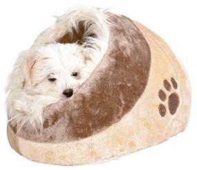 img 2 attached to House for dogs and cats TRIXIE Minou Cuddly Cave 35x26x41 cm 35 cm 26 cm beige/brown 41 cm