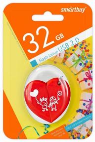 img 4 attached to Flash drive SmartBuy Wild Series Heart 32 GB, 1 pc., red