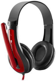 img 2 attached to Computer headset Canyon CNS-CHSC1, black/red