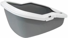 img 2 attached to Toilet tray for cats SAVIC Aseo 56x39x27.5 cm gray 1 pc.