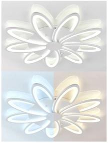 img 3 attached to Chandelier led Natali Kovaltseva LED LIGHT High-Tech Led Lamps 82009, 240 W, number of lamps: 9 pcs., color: white