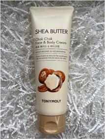img 3 attached to TONY MOLY Body Cream Shea Butter Chok Chok Face & Body Cream, 250 ml, 250 g