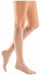 img 1 attached to medi mediven plus 201/202 anti-varicose knee socks, class 2, size: 2, length: 34-38 cm, black