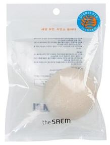 img 3 attached to 🧽 The Saem Sponge Konjac Cleansing Sponge - White