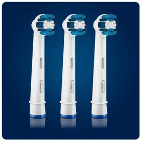 img 2 attached to Oral-B EB 20-3 Electric Brush Accessory Set, White, 3 Pieces
