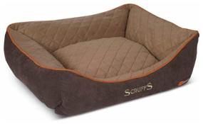 img 1 attached to Bed for dogs and cats Scruffs Thermal Box Bed 60x50 cm 60 cm 50 cm black