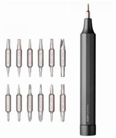 img 4 attached to Набор отверток для точных работ HOTO Precision screwdriver kit 24 in 1 QWLSD004, 13 предм. grey