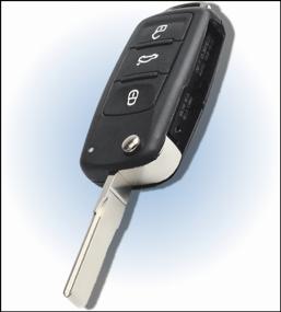 img 1 attached to Housing for ignition key Volkswagen, Volkswagen Polo, Volkswagen Golf, blade HU66