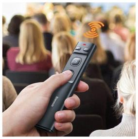 img 3 attached to 🧡 Baseus Orange Dot Wireless Presenter Grey: Ultimate Presentation Tool for Professionals