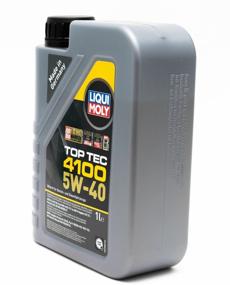 img 4 attached to Synthetic engine oil LIQUI MOLY Top Tec 4100 5W-40, 1 l, 1 pc