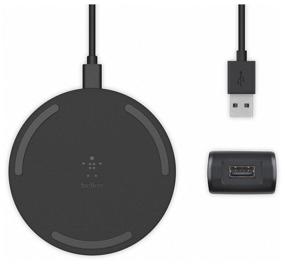 img 1 attached to Belkin Boost Up Wireless Charger (WIA001bt), Qi Power: 10W, Black