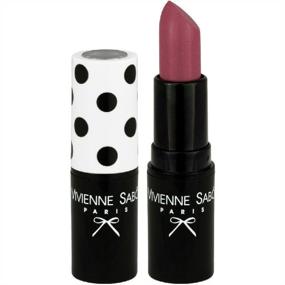 img 1 attached to 💄 Vivienne Sabo Rouge a Levres Merci Lipstick: Vibrant Cherry Multicolor Glitter Shade - Sparkle with Style!
