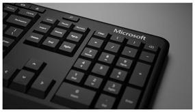 img 1 attached to Keyboard Microsoft Ergonomic for Business black, English