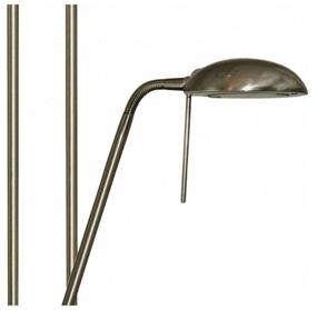 img 2 attached to 💡 Arte Lamp Duetto A4329PN-2AB: Stylish Bronze Floor Lamp with R7s Bulb, 263W - Perfect Lighting Solution