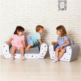 img 3 attached to Armchair PAREMO for children PCR317, 54 x 38 cm, upholstery: textile, color: Mimimi Baby V