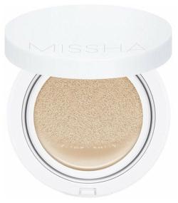 img 4 attached to Missha Magic Cushion Moist Up PA Foundation, SPF 50, 15 g, shade: #21