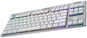 img 3 attached to Игровая беспроводная клавиатура Logitech G G915 TKL GL Tactile, white, русская