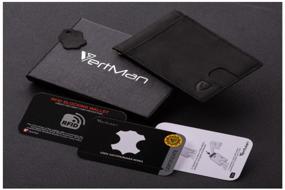 img 3 attached to Cardholder with RFID protection Focus, genuine leather (black)