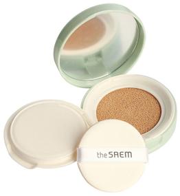 img 4 attached to The Saem Saemmul Perfect Pore Cushion, SPF 50, 12 g, shade: 01 light beige