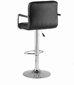 img 4 attached to Chair STOOL GROUP Malawi, metal/faux leather, color: black