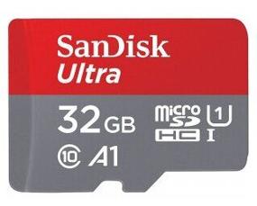 img 2 attached to 📷 SanDisk microSDHC 32 GB Class 10: A1, UHS-1, 98 MB/s with SD Adapter - High-Speed Memory Card