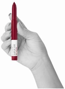 img 4 attached to 💄 Bold and Long-Lasting: Maybelline New York Super Stay Ink Crayon Lipstick Pencil in Shade 55