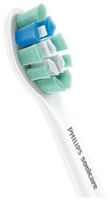 img 3 attached to Philips Sonicare C2 Optimal Plaque Defence HX9022/10 for sound brush, white, 2 pcs.