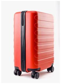 img 2 attached to Xiaomi suitcase, polycarbonate, support legs on the side wall, 65 l, red