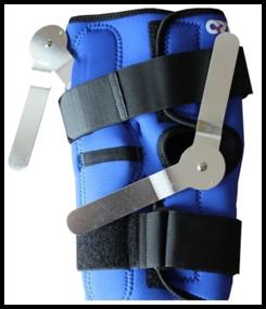img 3 attached to ORTO Knee brace NKN 149, size S, blue/black