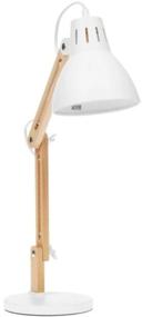 img 4 attached to Office lamp Camelion KD-355, E27, 40 W, armature color: brown, shade/shade color: white