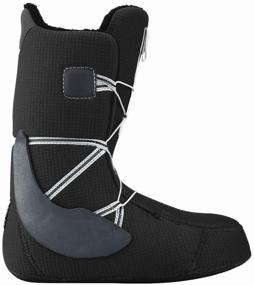 img 1 attached to 🏂 High-Quality, Stylish BURTON Moto Snowboard Boots - Size 8.5, Black