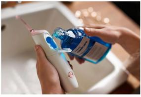 img 4 attached to Ирригатор Philips Sonicare AirFloss Pro/Ultra HX8431/02, белый/розовый