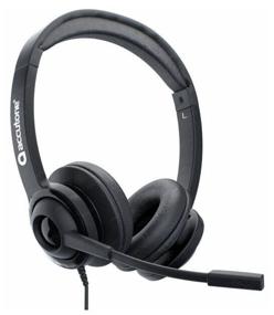 img 2 attached to Accutone UB210 USB Comfort Computer Headset - Enhanced Audio Experience in Sleek Black Design