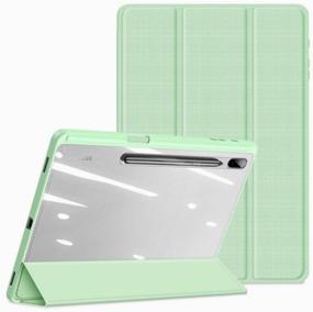 img 3 attached to Case Book for Samsung Tab S7 FE Lite (T730 / T736B) / S7 Plus (T970 / T976B), Dux Ducis Toby series green