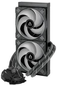 img 4 attached to Water Cooling System for Arctic Liquid Freezer II - 280 A-RGB, Black/ARGB