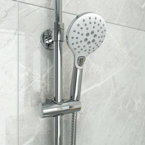 img 3 attached to Shower bar IDDIS Ray RAYSW3Fi76, chrome nickel