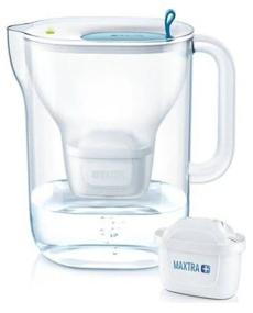 img 4 attached to 💧 BRITA Style XL MX 3.6L White and Blue Pitcher Filter: Superior Filtration for Clean, Crisp Water