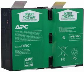 img 4 attached to APC by Schneider Electric APCRBC124 9 Ah battery