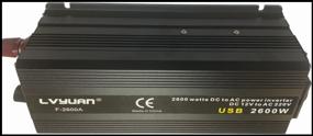 img 1 attached to Car voltage converter inverter Lvyuan 2500w -2600w 12v-220v Power inverter